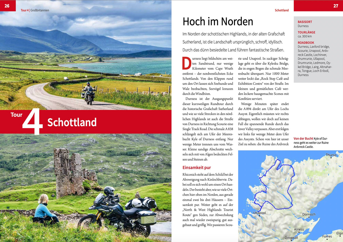 Motorrad-Reisebuch Europas Tourenhighlights