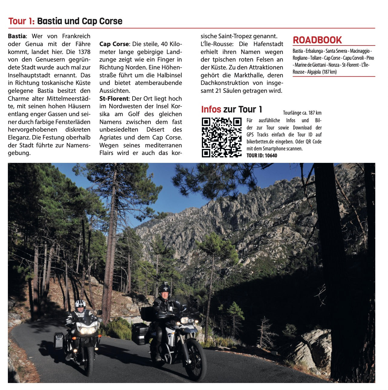 Motorradkarten Set KORSIKA SARDINIEN