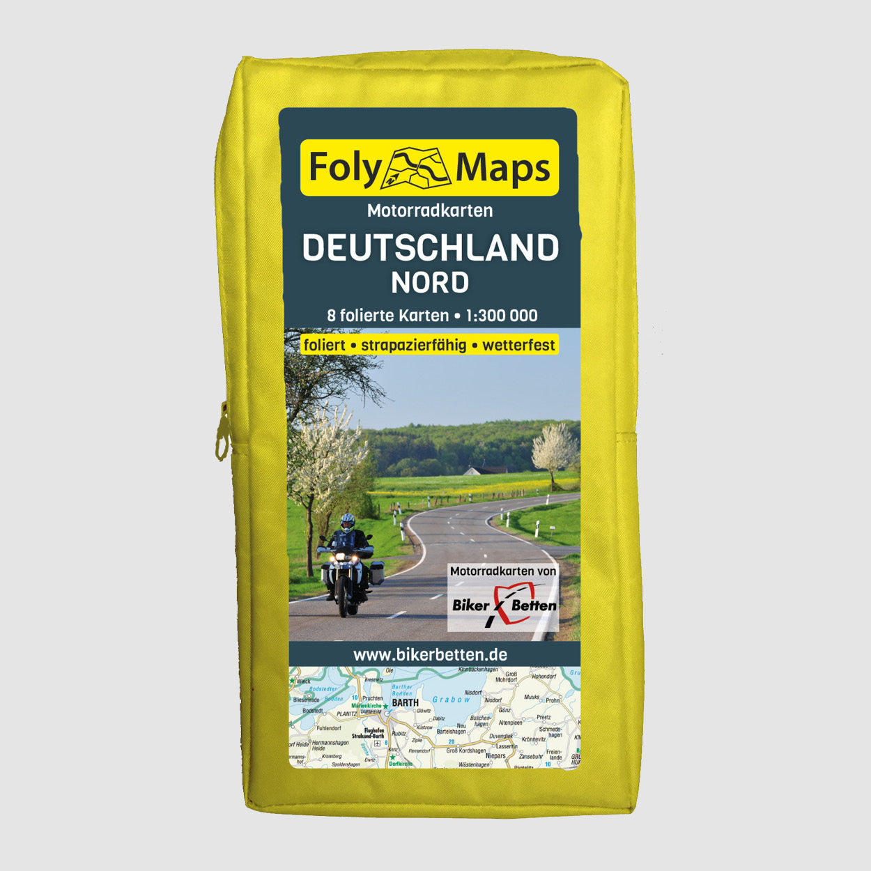 FolyMaps Motorradkarten SET Deutschland Nord