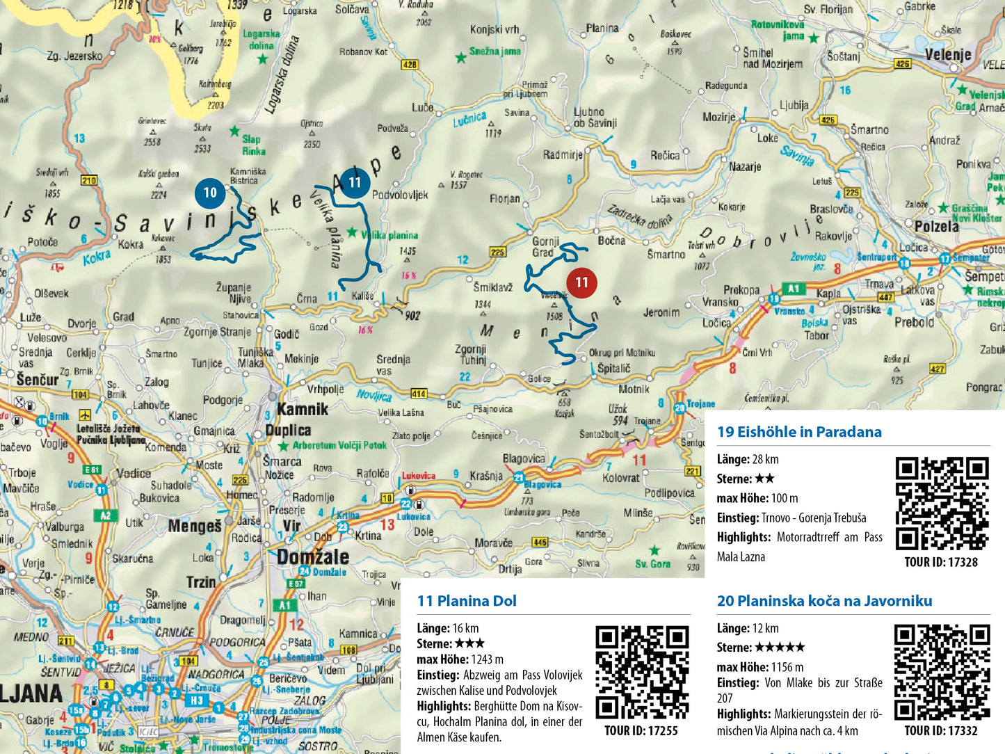FolyMaps OFFROAD Karte Slowenien | Kroatien