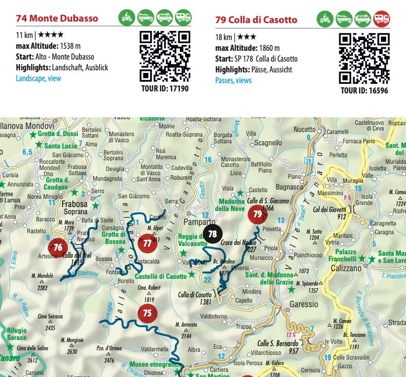 FolyMaps OFF-ROAD Map Western Alps