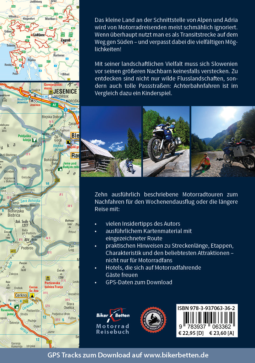 Motorrad Reiseführer Slowenien