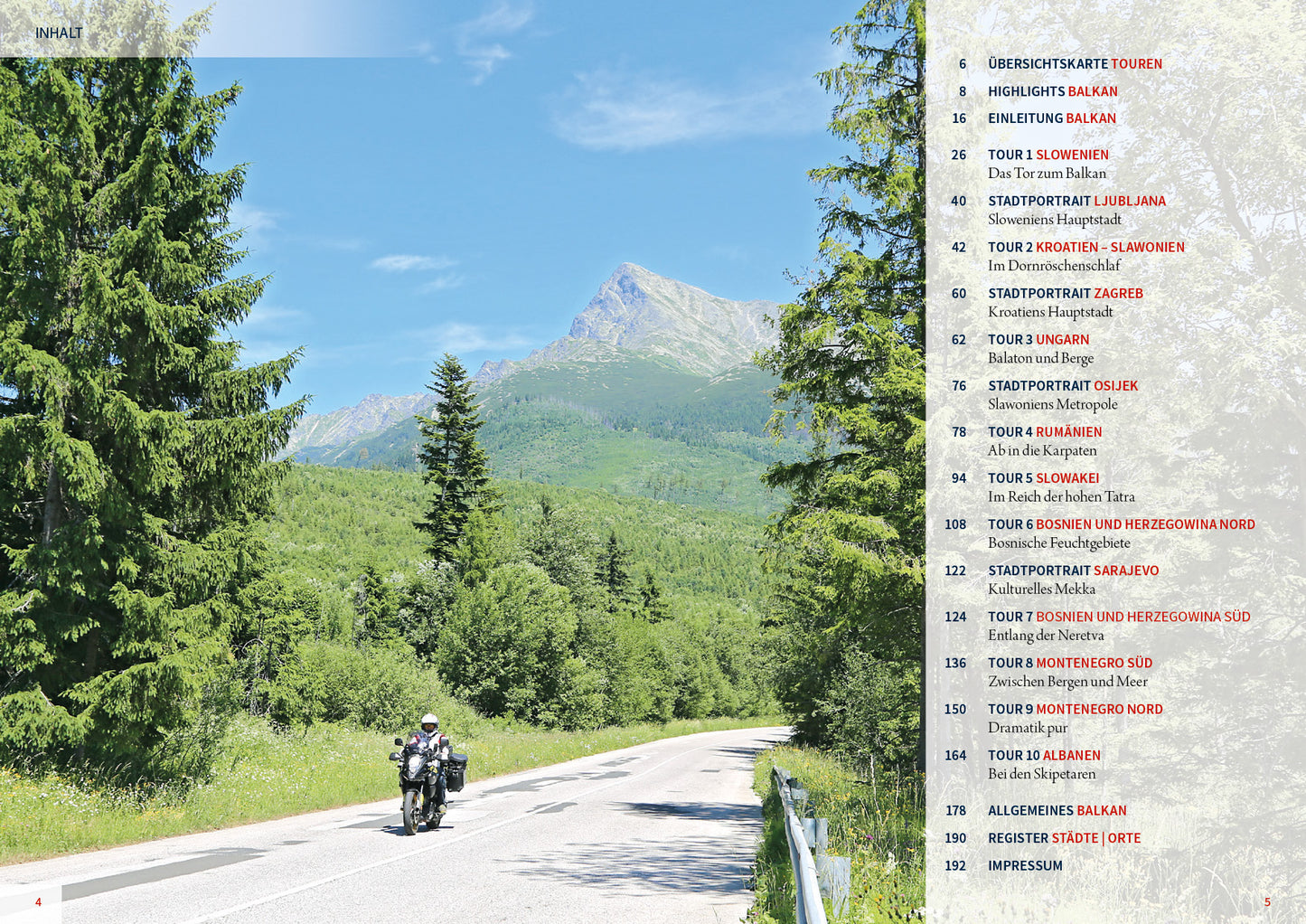Motorrad Reiseführer Balkan