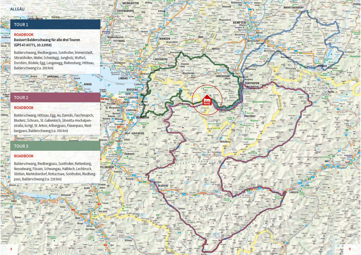 Motorrad Reiseführer Biker Weekends Deutschland