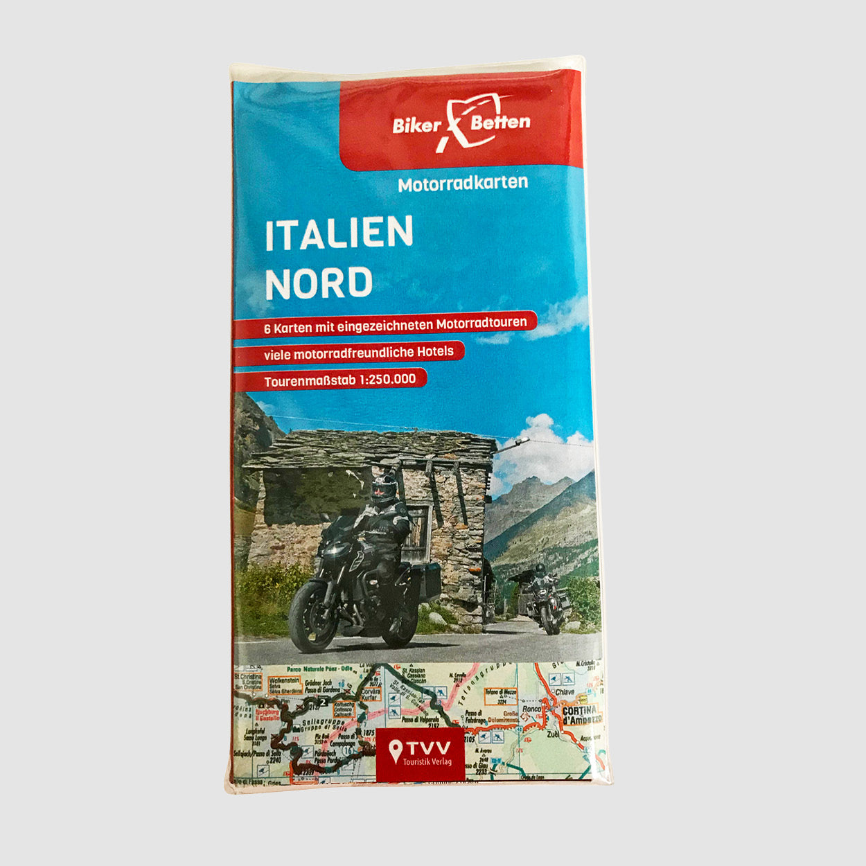 Motorradkarten Set Italien Nord