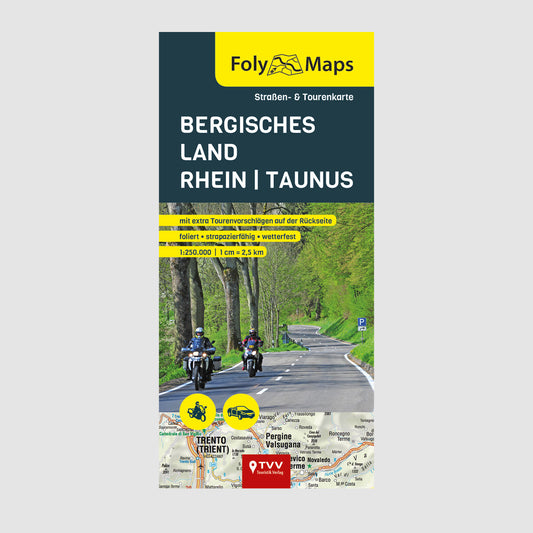 FolyMaps Karte Bergisches Land | Rhein | Taunus