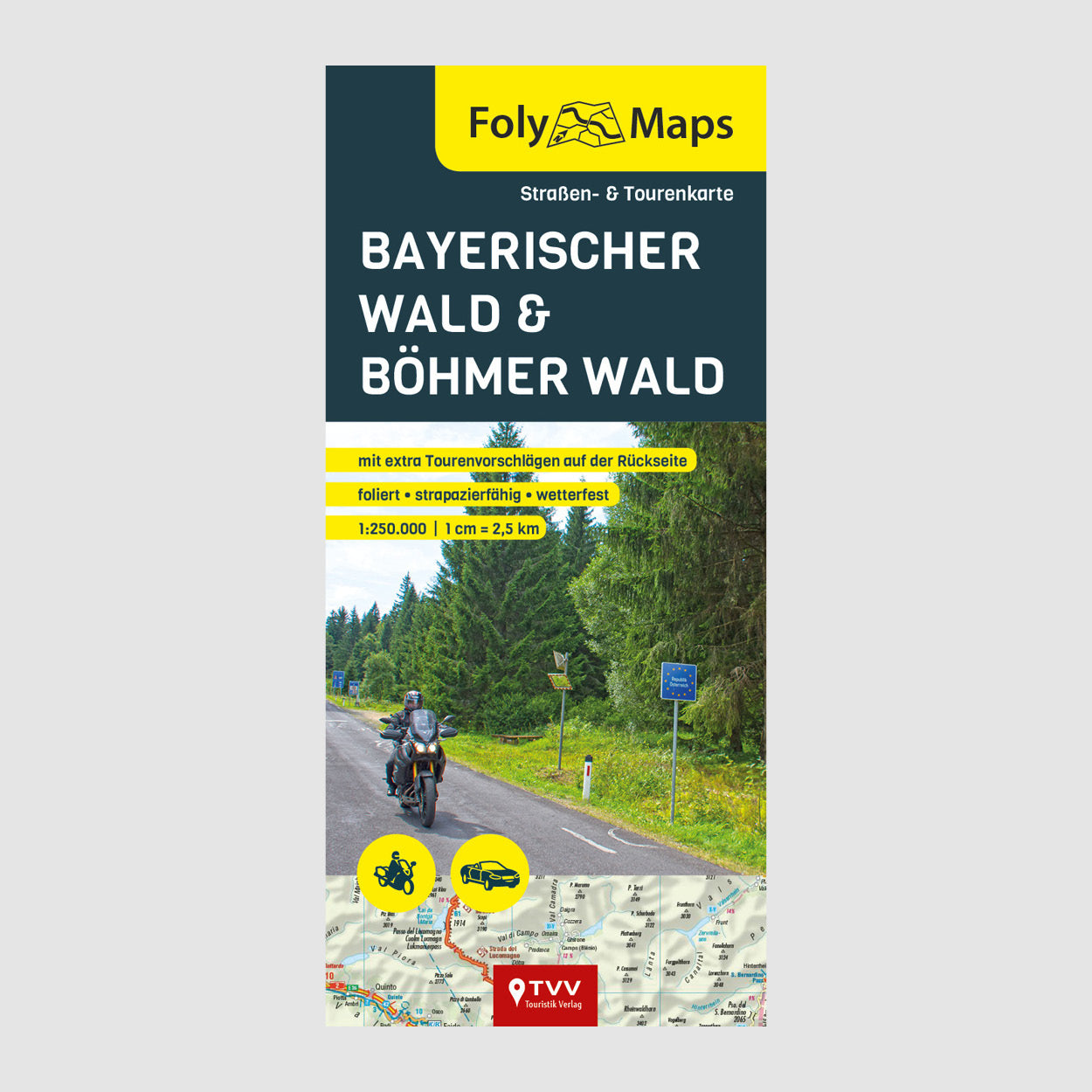 FolyMaps Karte Böhmerwald | Bayerischer Wald