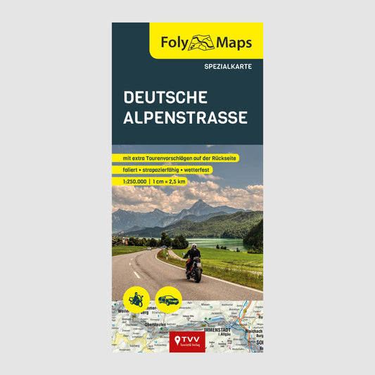 FolyMaps Karte Deutsche Alpenstraße