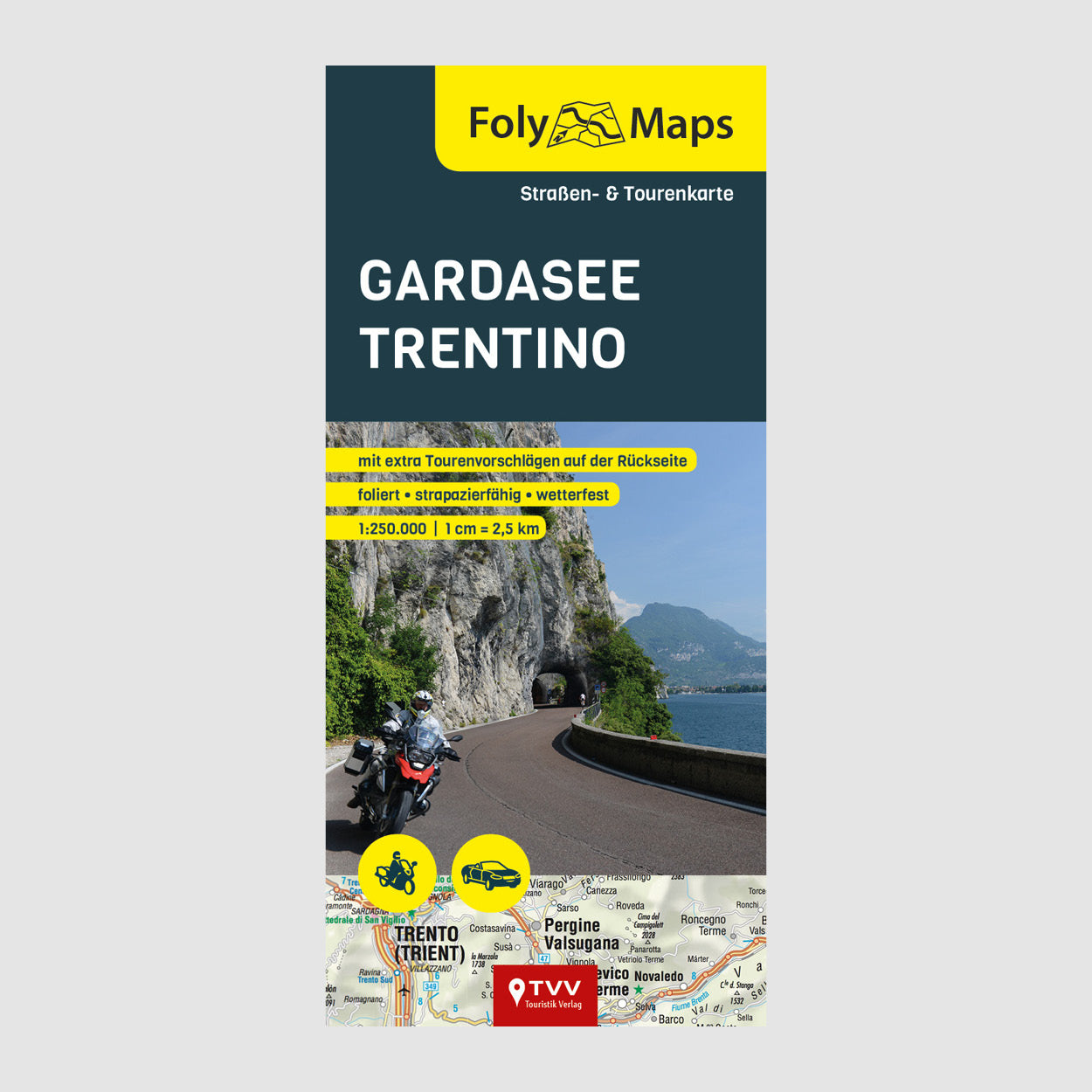 FolyMaps Karte Gardasee | Trentino