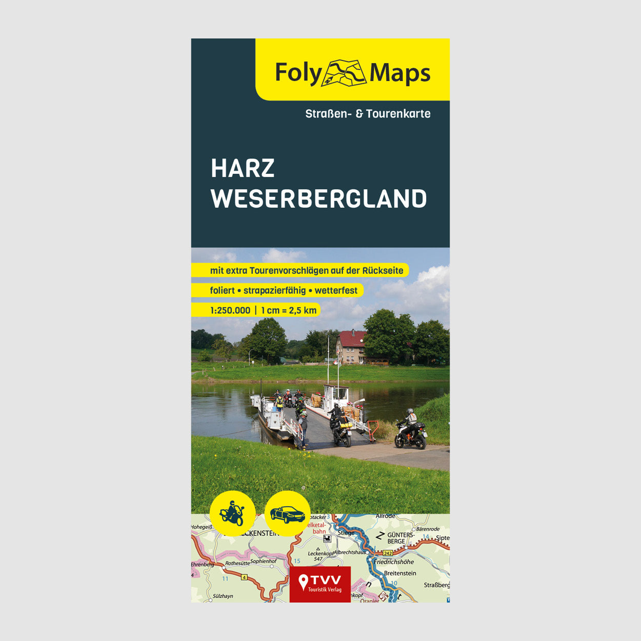 FolyMaps Karte Harz | Weserbergland