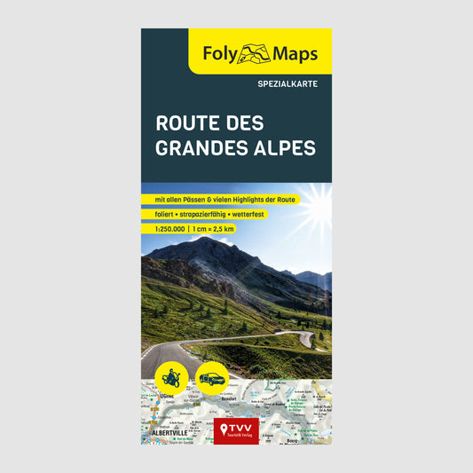 FolyMaps Karte Route des Grandes Alpes