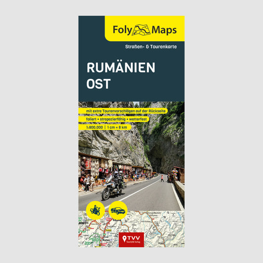 FolyMaps Karte Rumänien Ost