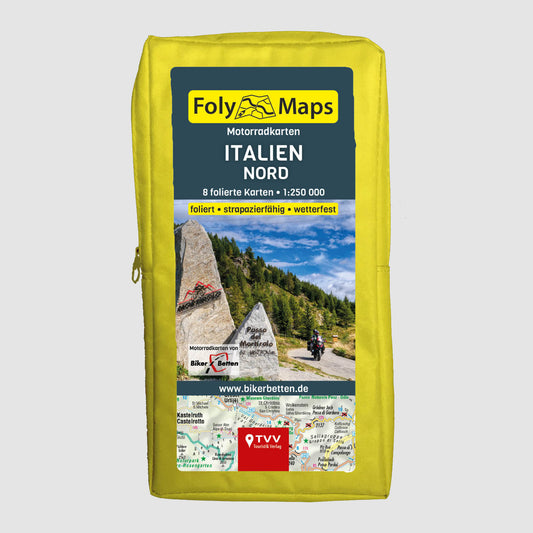 FolyMaps Motorradkarten SET Italien Nord