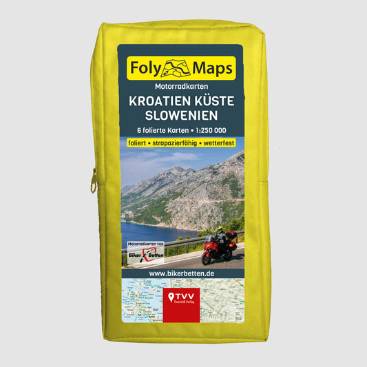 FolyMaps Motorradkarten SET Kroatien Slowenien