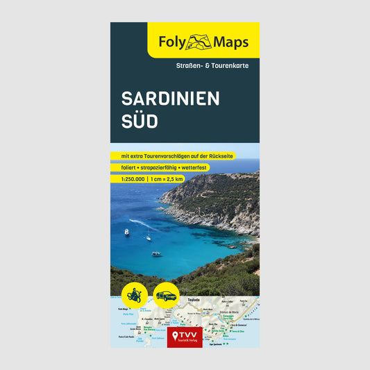 FolyMaps Karte Sardinien Süd