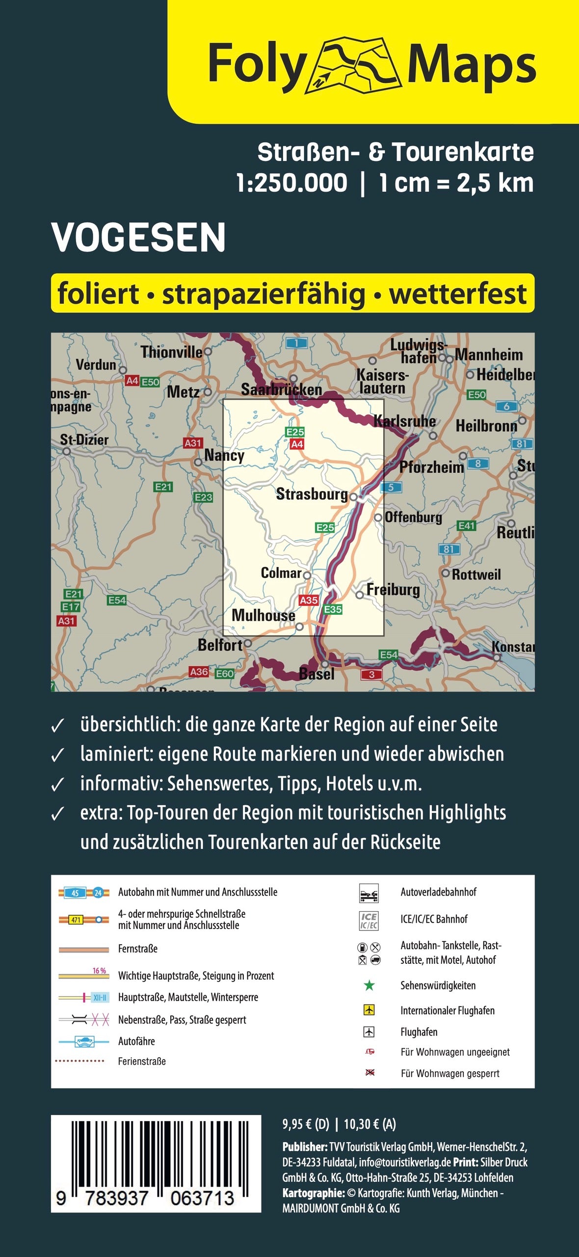 FolyMaps Karte Vogesen
