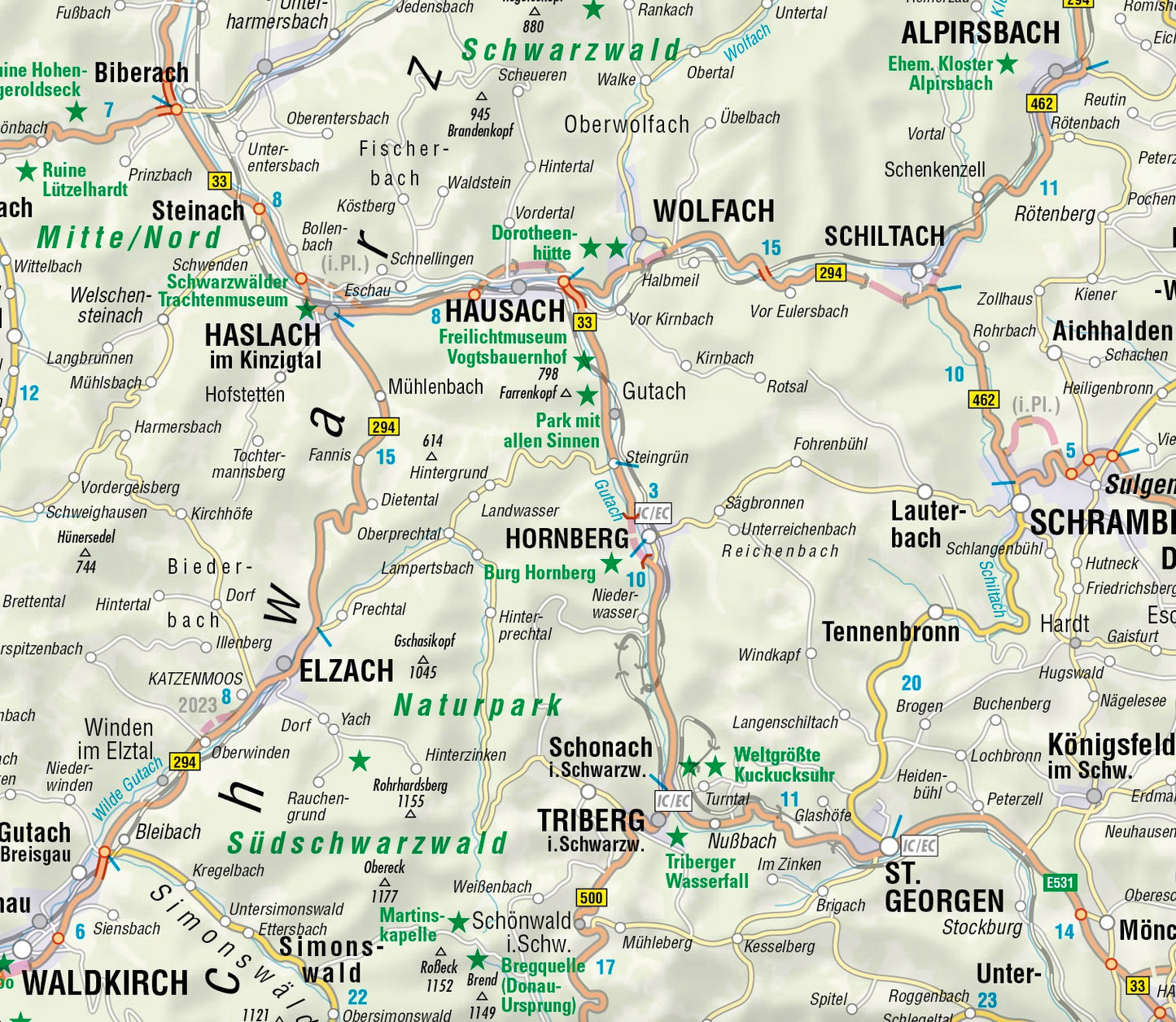 FolyMaps Karte Schwarzwald