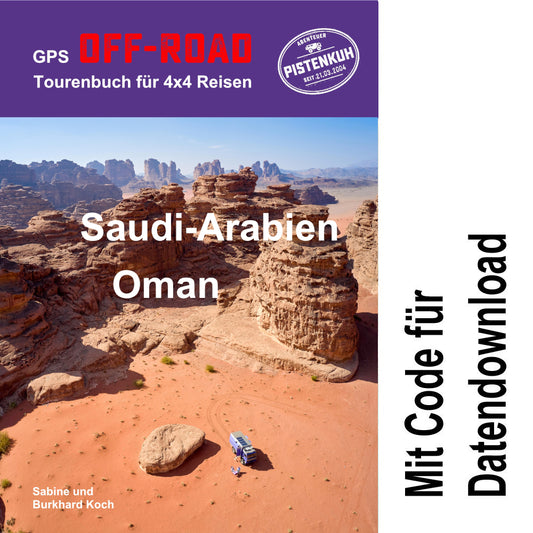 GPS Offroad Tourenbuch Saudi-Arabien / Oman