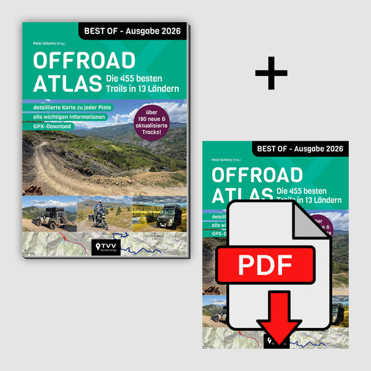 Offroad Atlas - Best of 2026 Buch + Ebook
