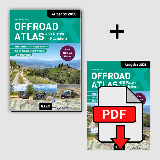 Offroad Atlas 2025 Buch + Ebook