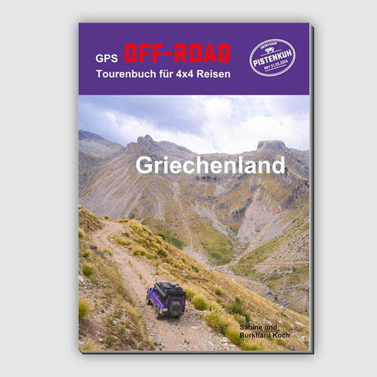 GPS Offroad Tourenbuch Griechenland