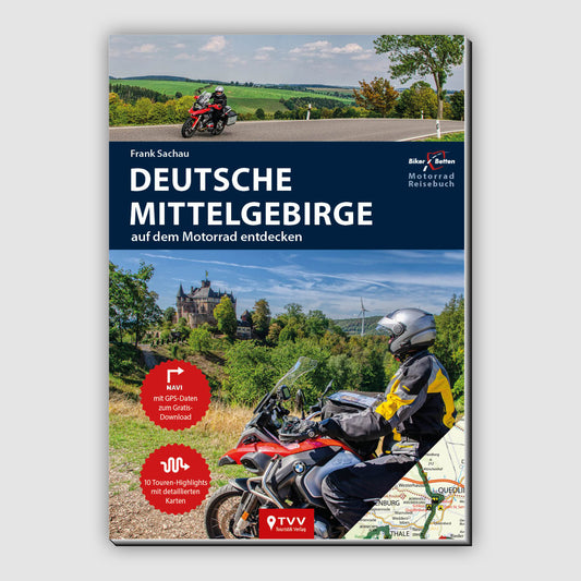 Motorrad Reiseführer Deutsche Mittelgebirge