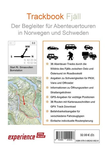 Trackbook | Norwegen und Schweden | Fjäll
