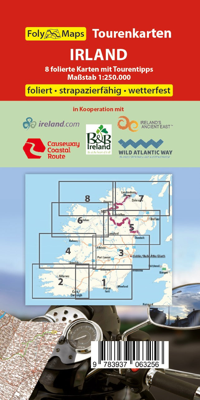 FolyMaps Tourenkarten SET Irland