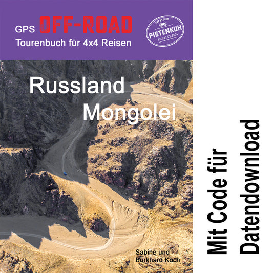 GPS Offroad Tourenbuch Russland-Mongolei