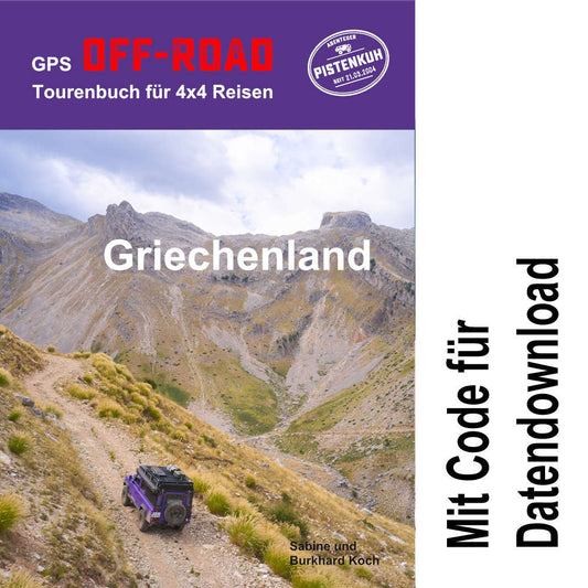 GPS Offroad Tourenbuch Griechenland